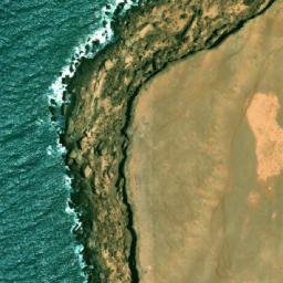 Satellite imagery of Punta Roquete, EH