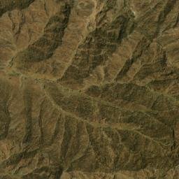 Satellite imagery of Jabal Thawbān, AE
