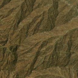 Satellite imagery of Jabal Thawbān, AE