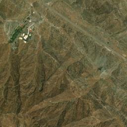 Satellite imagery of Jabal Thawbān, AE