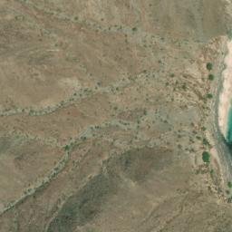 Satellite imagery of Jabal Ra’s, AE