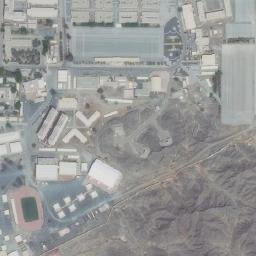 Satellite imagery of Jabal Şafşaf, AE