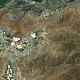 Satellite imagery of Jabal Tu‘ūs, AE