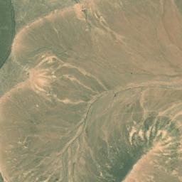 Satellite imagery of Khashm Bā‘ij, SA