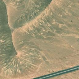 Satellite imagery of Khashm Bā‘ij, SA