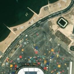 Satellite imagery of Ra’s Abū ‘Abbūd, QA