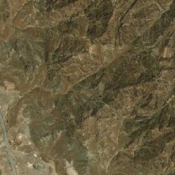 Satellite imagery of Jabal Sharīyah, AE