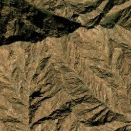 Satellite imagery of Jabal Ghadf, AE