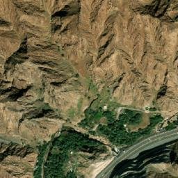 Satellite imagery of Jabal Ghadf, AE
