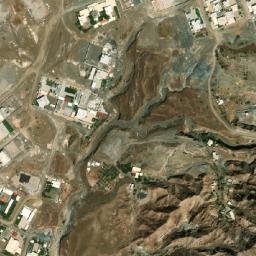 Satellite imagery of Jabal Salḩāl, AE