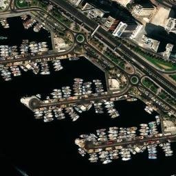 Satellite imagery of Burj Arbīft, AE