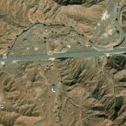Satellite imagery of Jabal Ḩalf, AE
