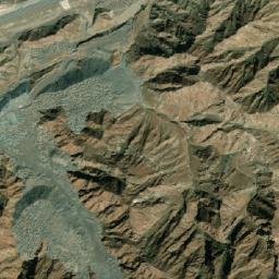 Satellite imagery of Jabal Ḩalf, AE