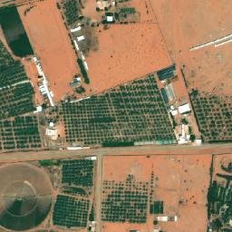 Satellite imagery of Quşūr Shaqrā’, SA