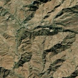 Satellite imagery of Jabal Ma‘jamt, AE