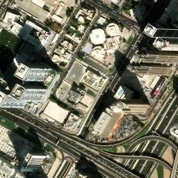 Satellite imagery of Rose Tower, AE