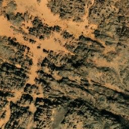 Satellite imagery of Jabal Taqīshī, DZ