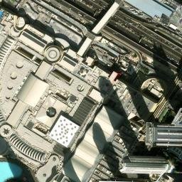 Satellite imagery of Burj Khalifa, AE