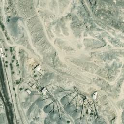 Satellite imagery of Qarn Sawdā’, AE