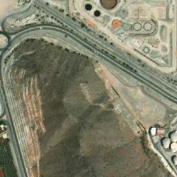 Satellite imagery of Jabal Shuways, AE