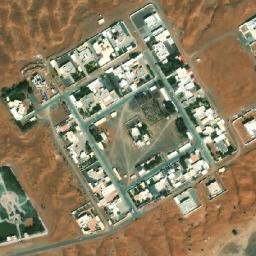 Satellite imagery of Qarn Khuḑayrah, AE