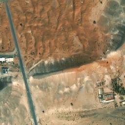 Satellite imagery of Qarn Khuḑayrah, AE