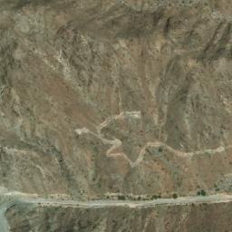 Satellite imagery of Jabal Mulfīrah, AE