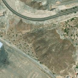 Satellite imagery of Jabal Mulfīrah, AE
