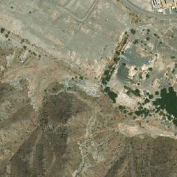 Satellite imagery of Jabal Mulfīrah, AE