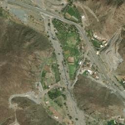 Satellite imagery of Jabal Gharīb, AE