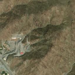 Satellite imagery of Jabal Gharīb, AE