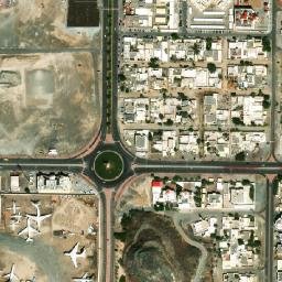 Satellite imagery of Jabal Murayshid, AE