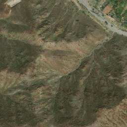 Satellite imagery of Jabal Gharīb, AE