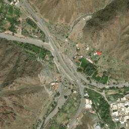 Satellite imagery of Jabal Gharīb, AE