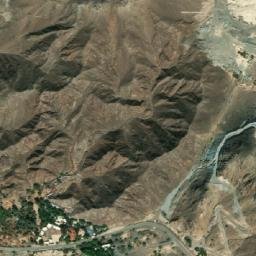 Satellite imagery of Jabal Sakhbīrī, AE