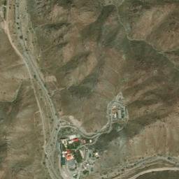 Satellite imagery of Jabal Gharīb, AE