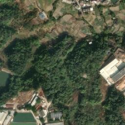Satellite imagery of Dazhai Shan, CN