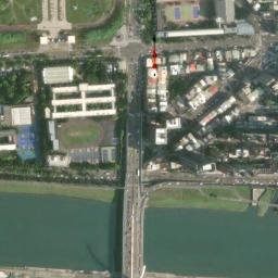 Satellite imagery of 大直要塞軍事管制區界碑, TW