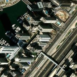 Satellite imagery of Almas Tower, AE