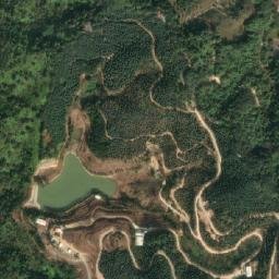 Satellite imagery of Dazhai Shan, CN