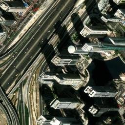 Satellite imagery of Almas Tower, AE