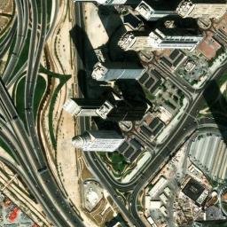 Satellite imagery of Almas Tower, AE
