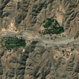 Satellite imagery of Wādī Manşab, AE