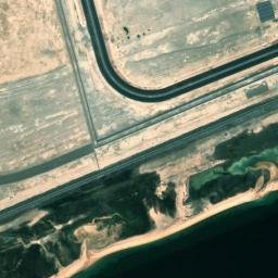 Satellite imagery of Ra’s al ‘Allāq, QA