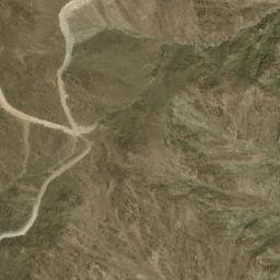 Satellite imagery of Jabal Qitab, AE