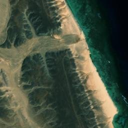 Satellite imagery of Ra’s Şamadāy, EG