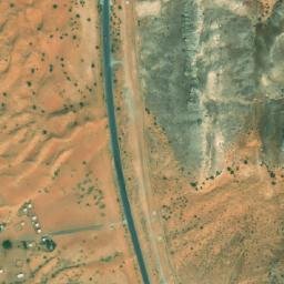 Satellite imagery of Qarn Nazwá, AE