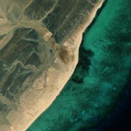 Satellite imagery of Ra’s Şamadāy, EG