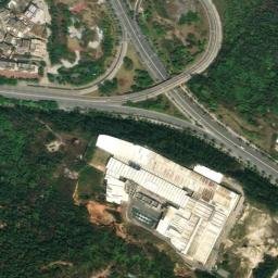 Satellite imagery of Fuchuan Shan, CN