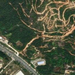 Satellite imagery of Fuchuan Shan, CN